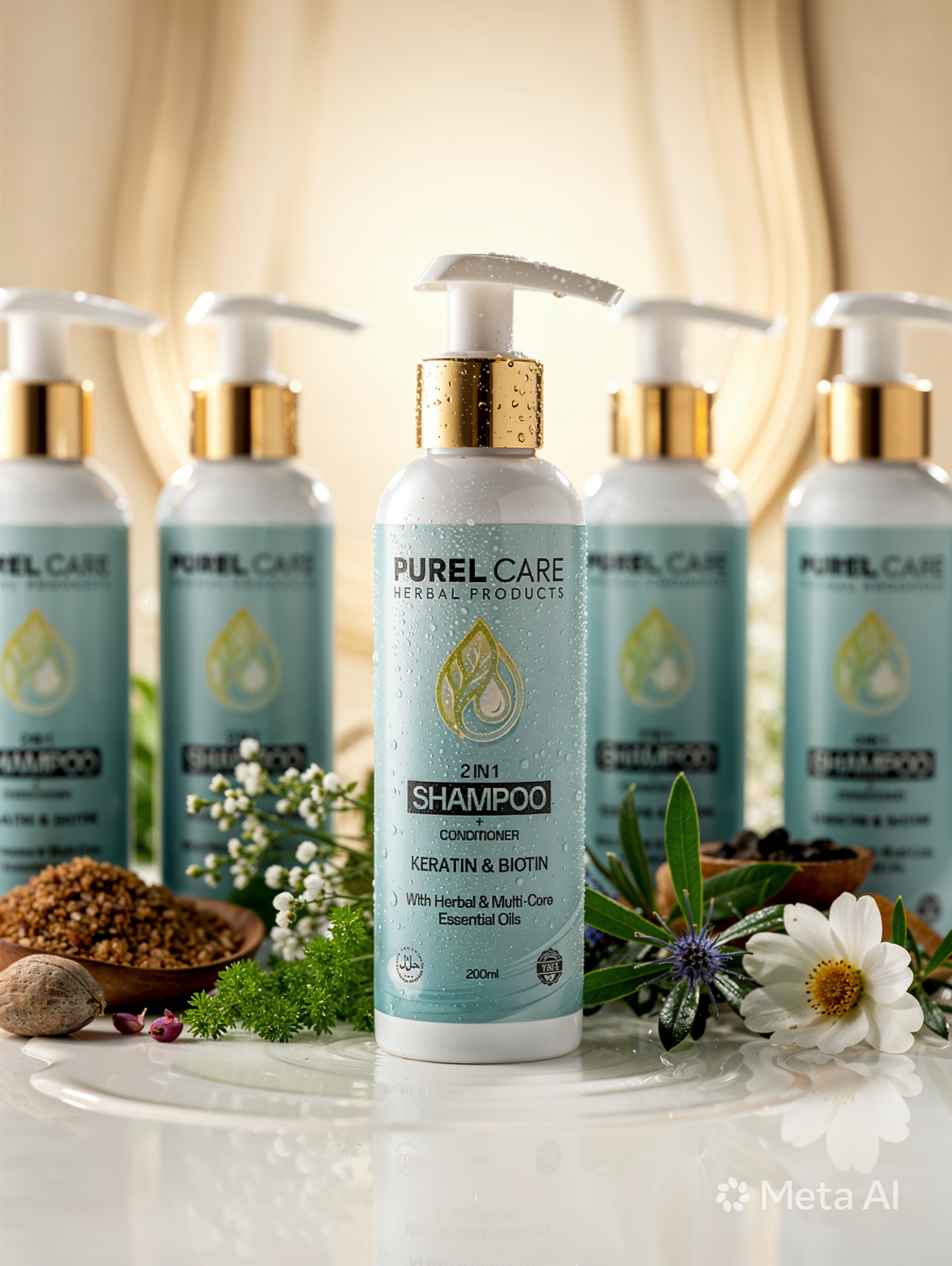Purel Care Anti-Dandruff Shampoo – Deep Cleansing & Clarifying (200ml)
