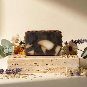 Purel Care Coffee & Milk Handmade Soap With Aloe Vera, Vitamin E & Malathi Powder for Soft, Glowing Skin
